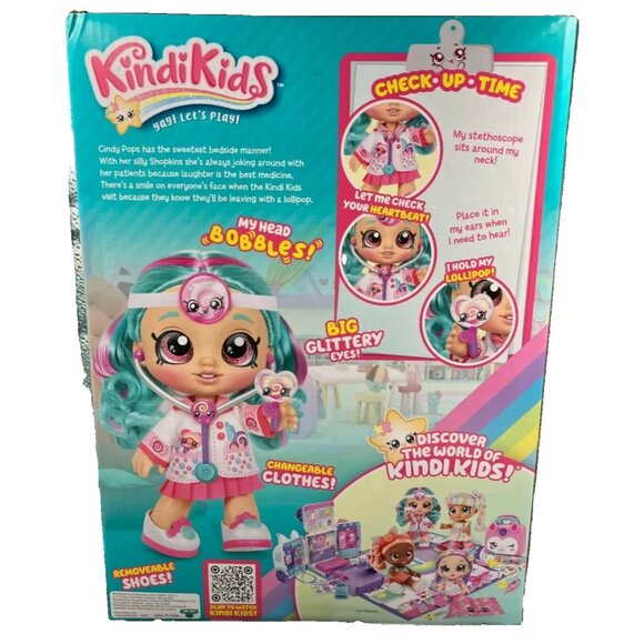Shopkins Kindi Kids Fun Time Friends Cindy Pops 10" Doll - Picture 2 of 2